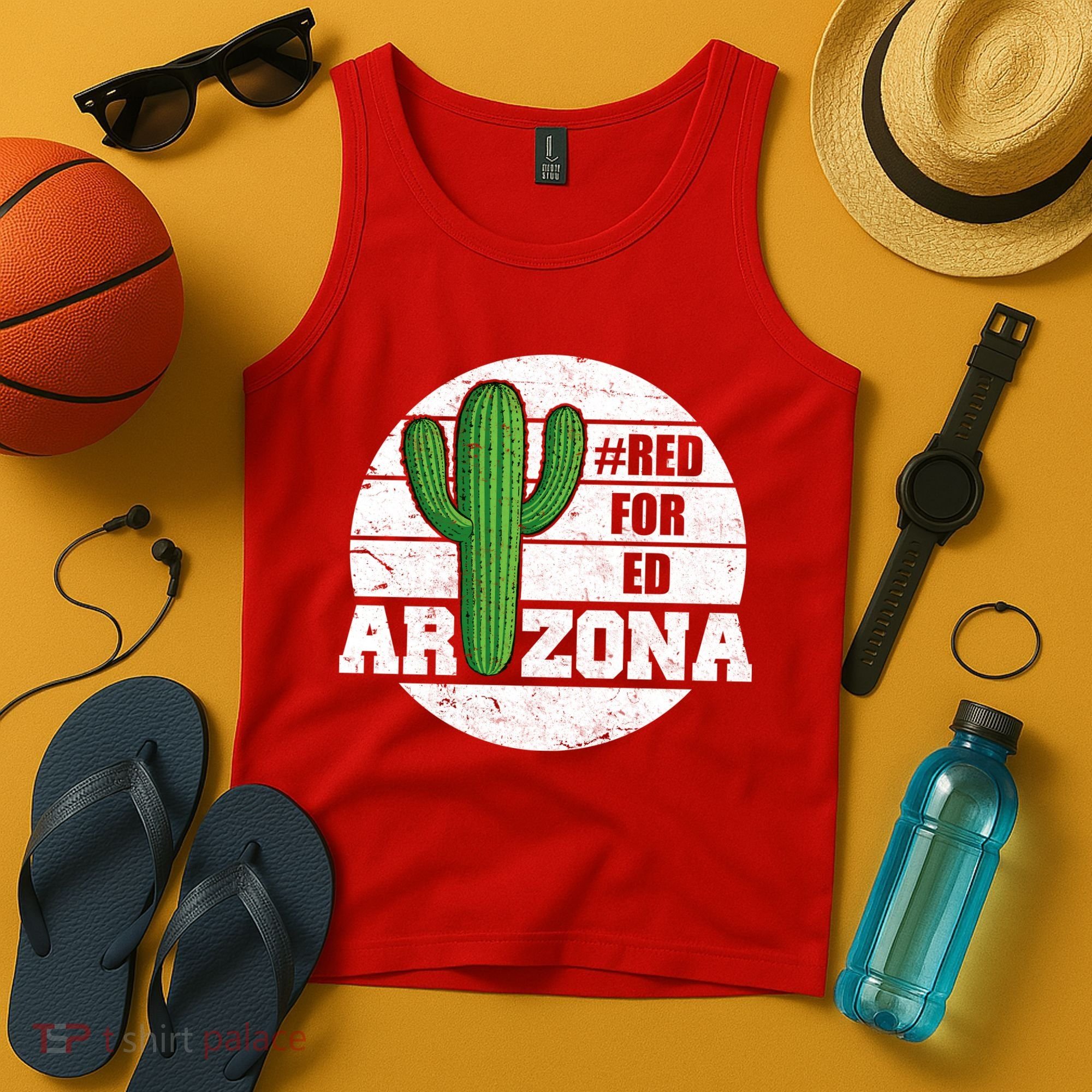 Red for Ed Arizona Vinatge Tank Top