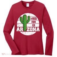 Red for Ed Arizona Vinatge Women's Long Sleeve Shirt thumb 0