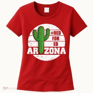Red for Ed Arizona Vinatge Women's T-Shirt