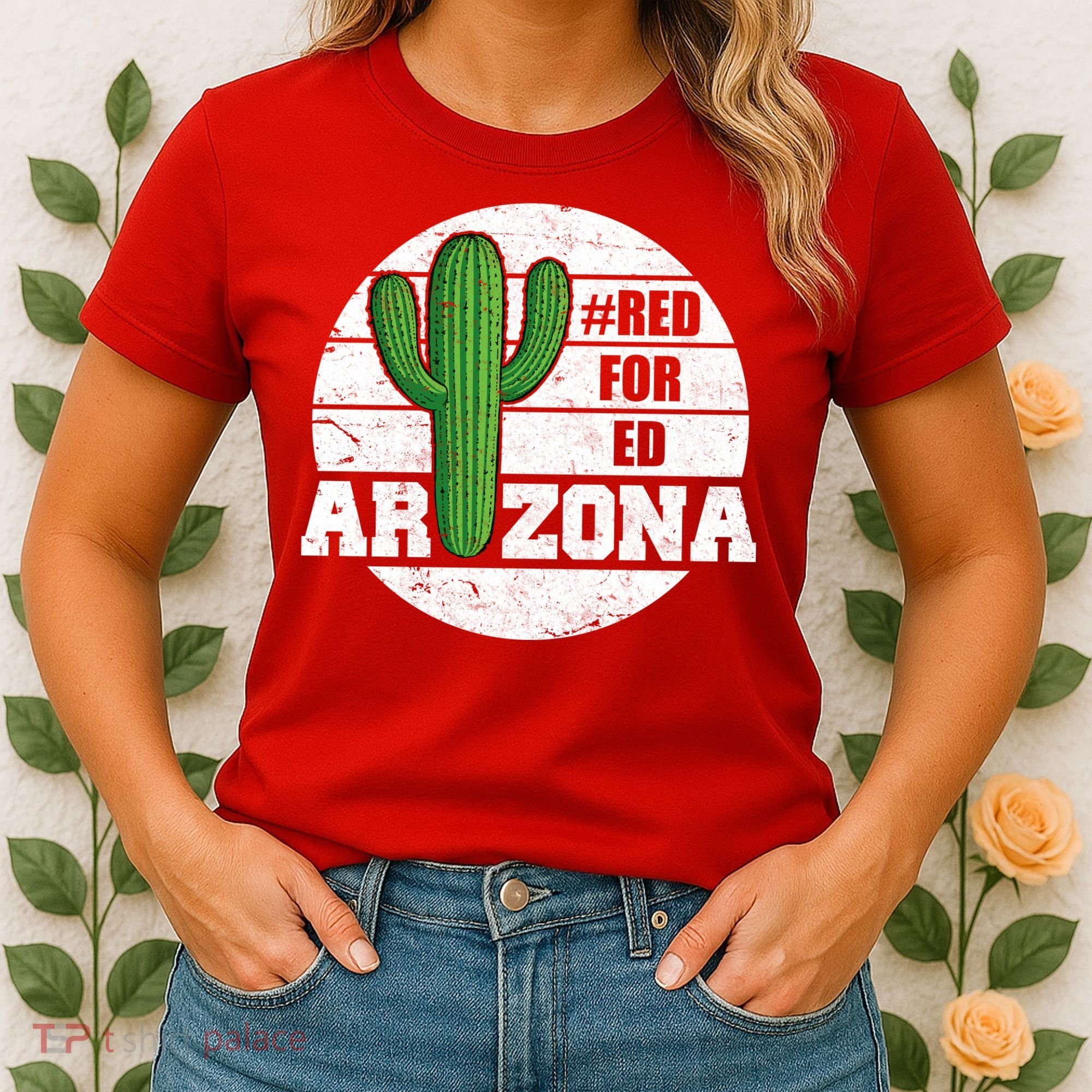 Red for Ed Arizona Vinatge Women's T-Shirt
