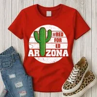 Red for Ed Arizona Vinatge Women's T-Shirt thumb 3