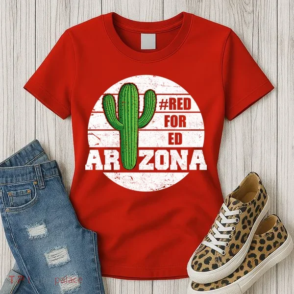 Red for Ed Arizona Vinatge Women's T-Shirt
