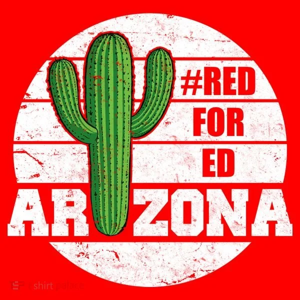 Red for Ed Arizona Vinatge Women's T-Shirt