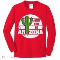 Red for Ed Arizona Vinatge Kids Long Sleeve Shirt thumb 0