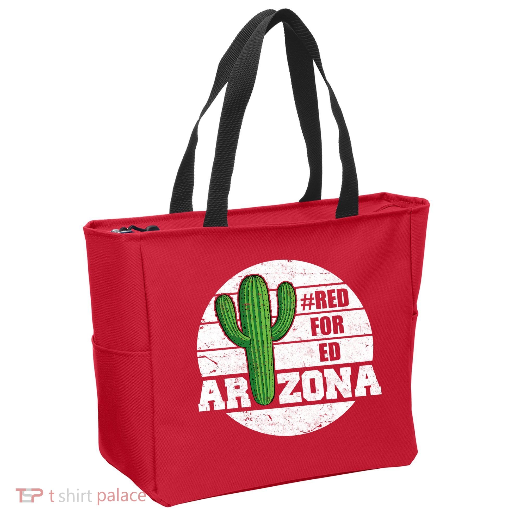 Red for Ed Arizona Vinatge Tote Bag