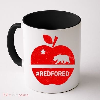 Red For Ed California Apple Coffee Mug