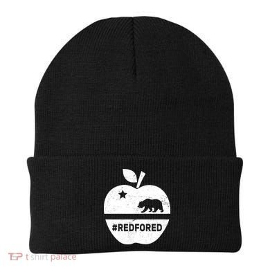 Red For Ed California Apple Beanie