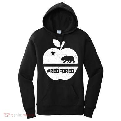 Red For Ed California Apple Women's Hoodie
