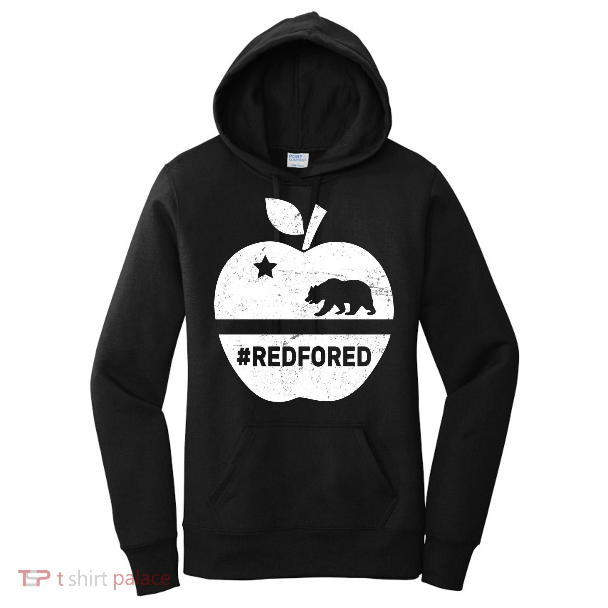 Red For Ed California Apple Women's Hoodie