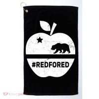 Red For Ed California Apple Golf Towel thumb 0
