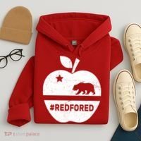 Red For Ed California Apple Hoodie thumb 4