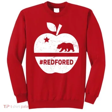 Red For Ed California Apple Sweatshirt