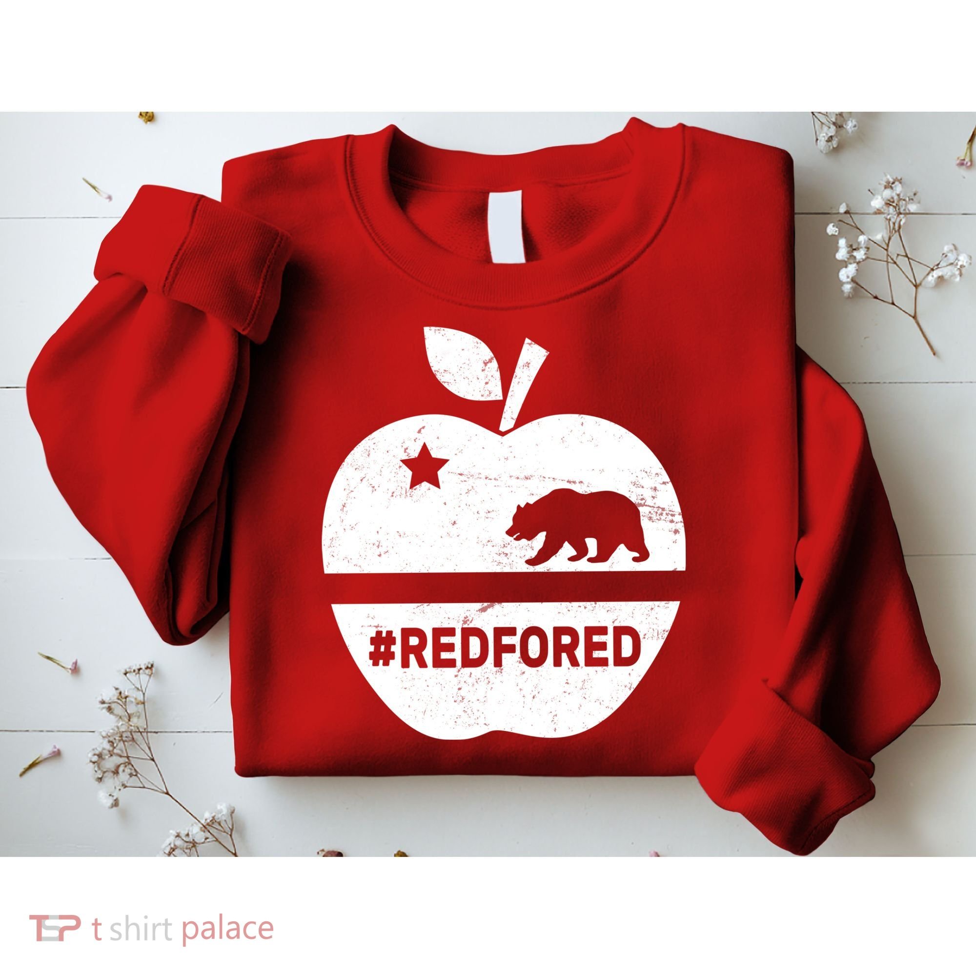 Red For Ed California Apple Sweatshirt