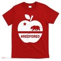 Red For Ed California Apple T-Shirt thumb 0