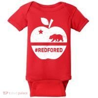 Red For Ed California Apple Baby Bodysuit thumb 0