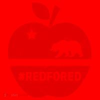Red For Ed California Apple Santa Hat thumb 1