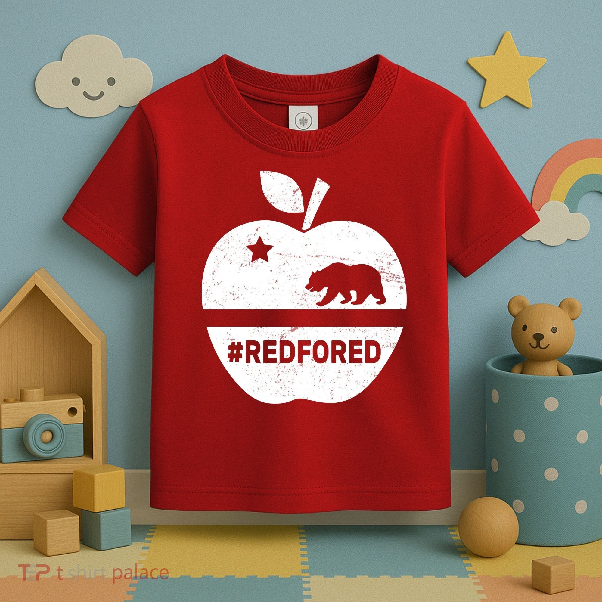 Red For Ed California Apple Toddler T-Shirt