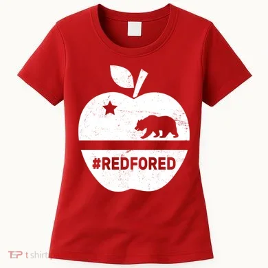Red For Ed California Apple Women's T-Shirt