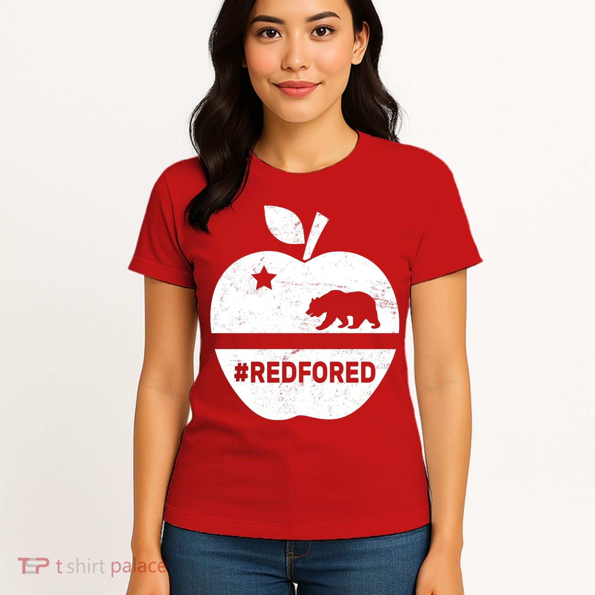 Red For Ed California Apple Women's T-Shirt