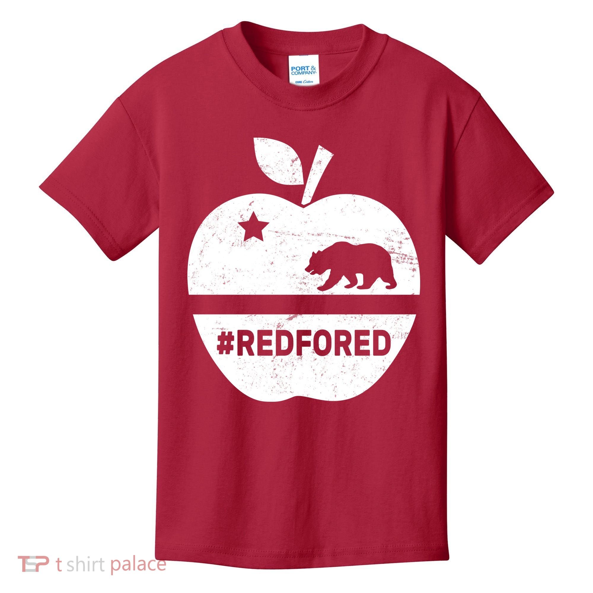 Red For Ed California Apple Kids T-Shirt