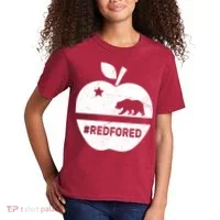 Red For Ed California Apple Kids T-Shirt thumb 2