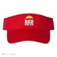Red For Ed California Sunset Disstressed Visor thumb 0