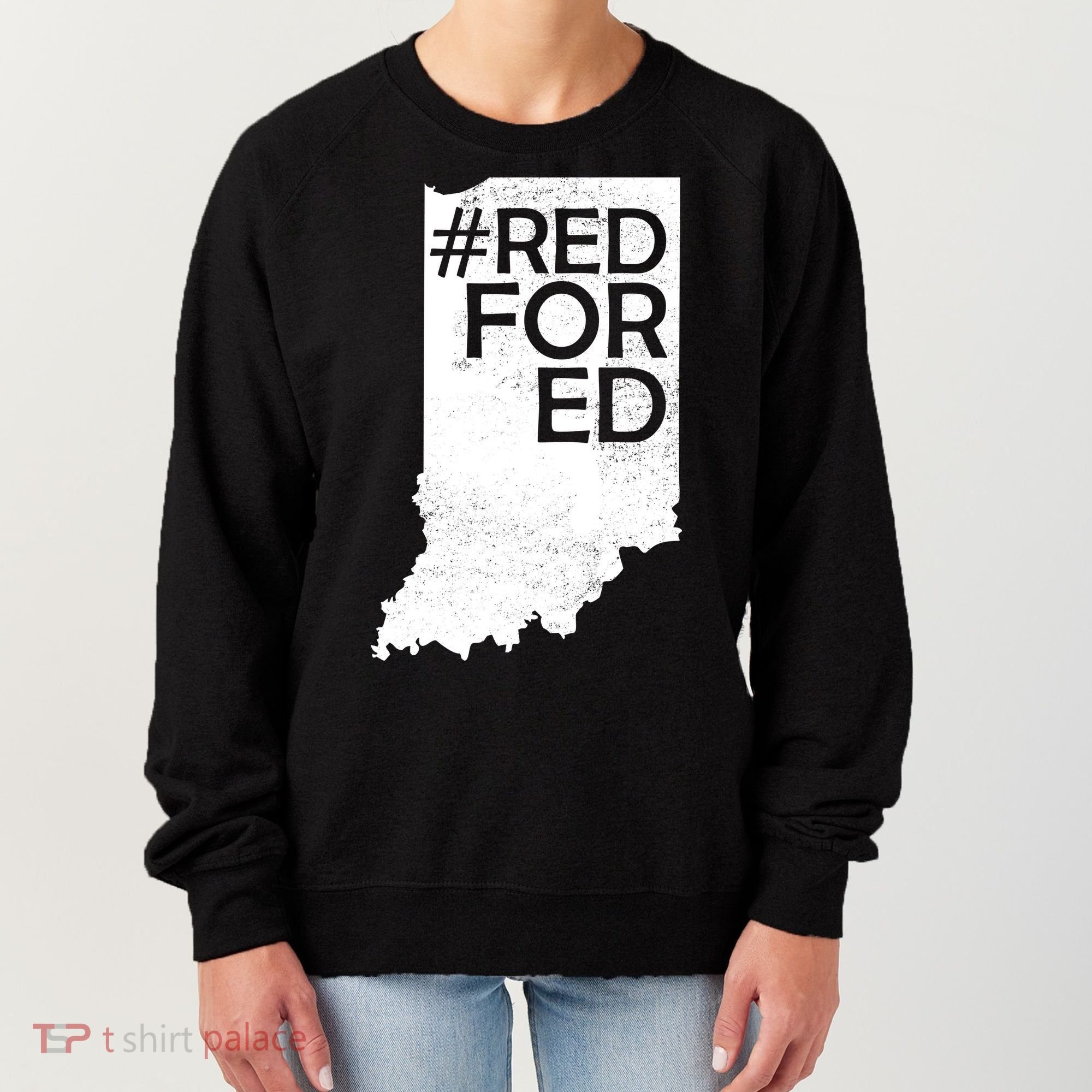 Red For Ed Indiana Women's Sweatshirt