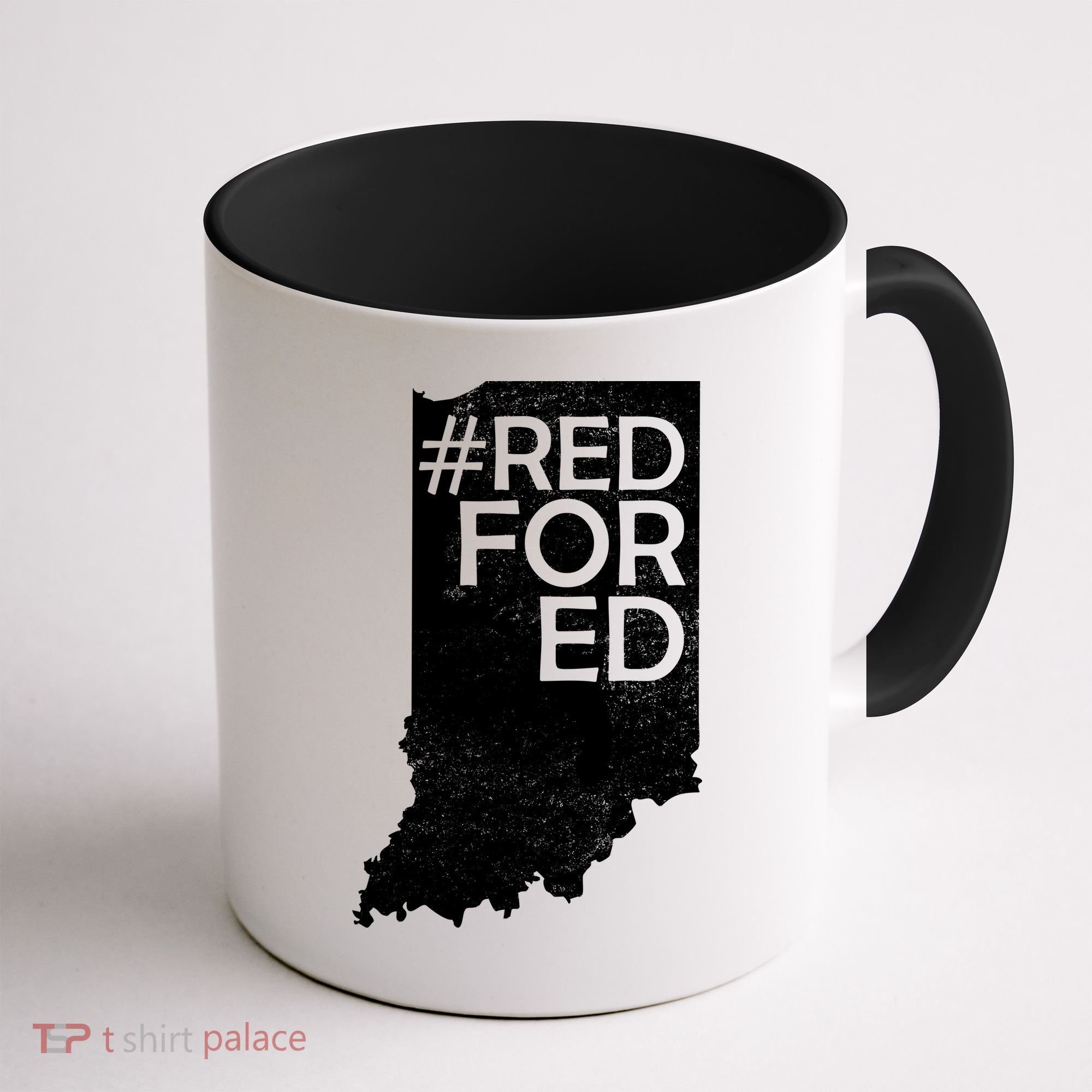 Red For Ed Indiana Coffee Mug