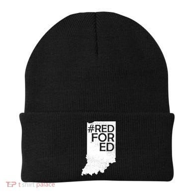 Red For Ed Indiana Beanie