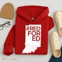 Red For Ed Indiana Hoodie thumb 4