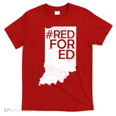 Red For Ed Indiana T-Shirt