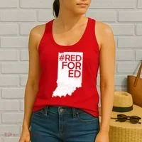 Red For Ed Indiana Women's Tank Top thumb 2