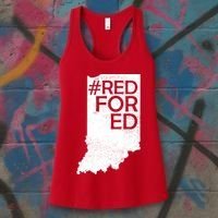 Red For Ed Indiana Women's Tank Top thumb 3