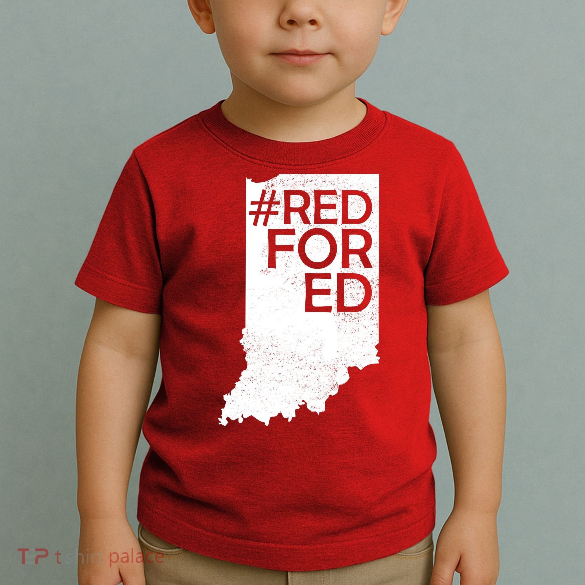 Red For Ed Indiana Toddler T-Shirt