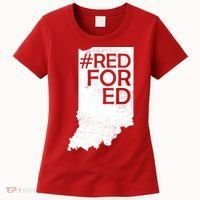 Red For Ed Indiana Women's T-Shirt thumb 0