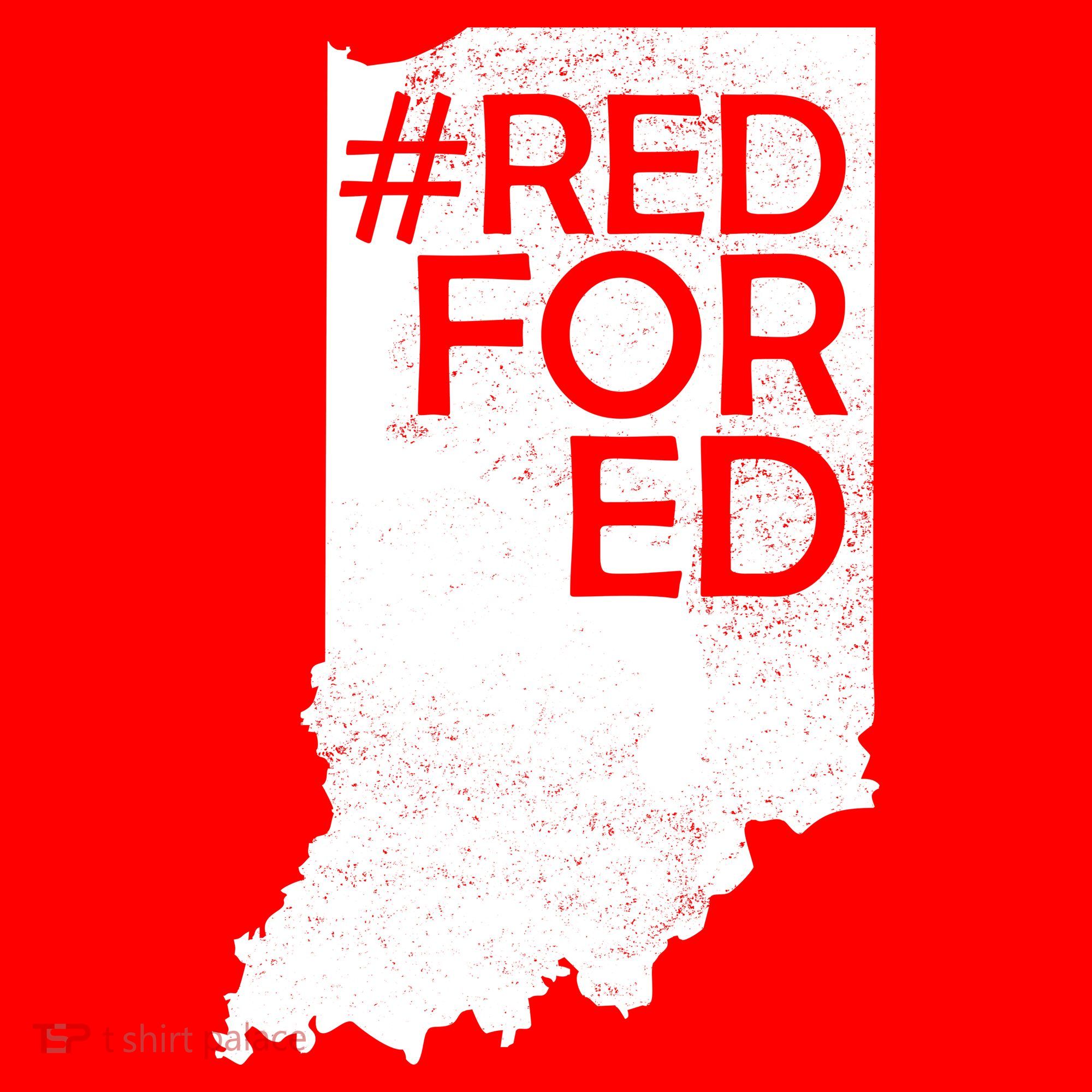 Red For Ed Indiana Women's T-Shirt