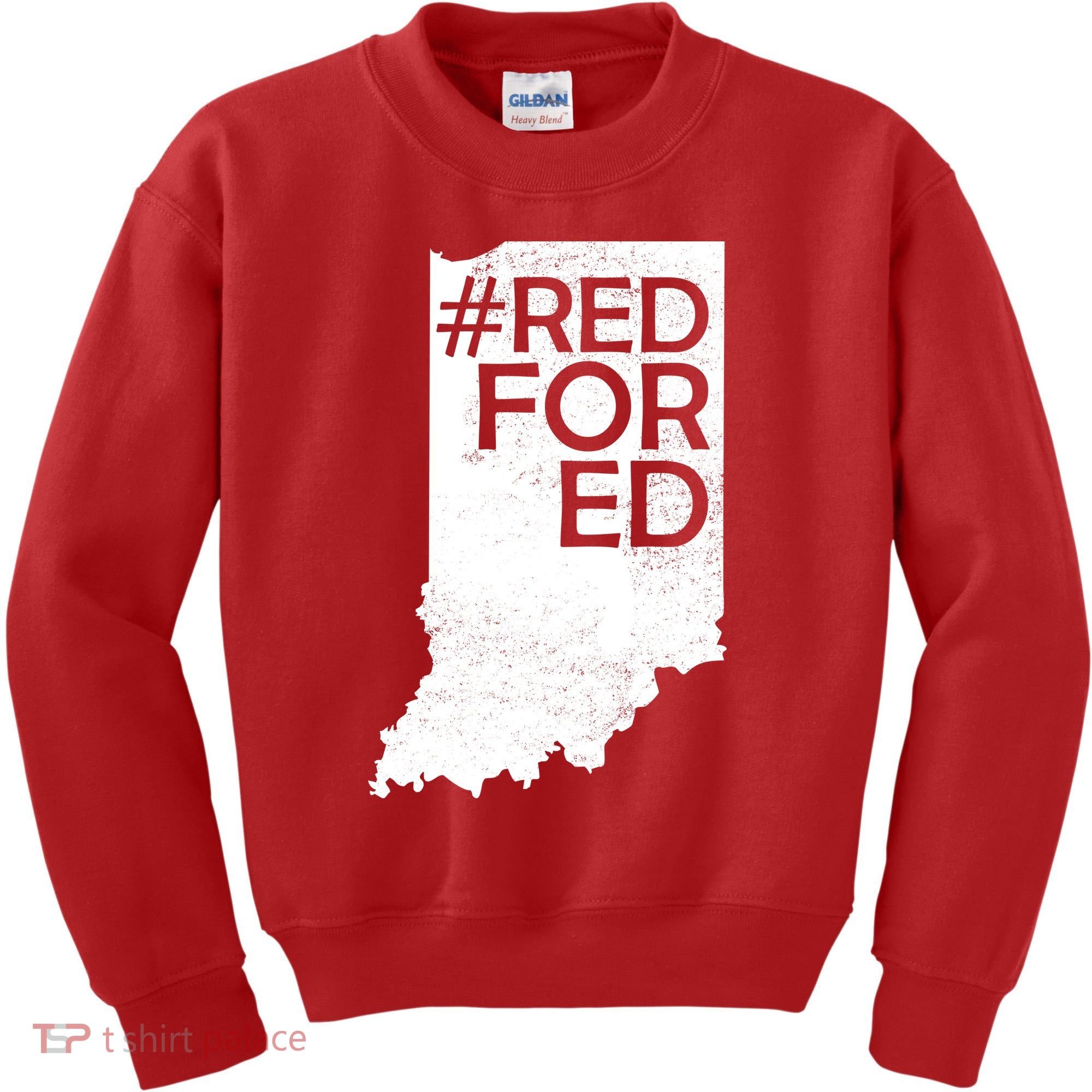 Red For Ed Indiana Kids Sweatshirt