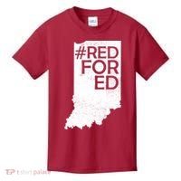Red For Ed Indiana Kids T-Shirt thumb 0