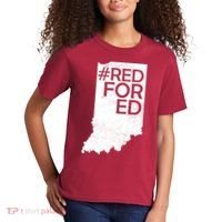Red For Ed Indiana Kids T-Shirt thumb 2