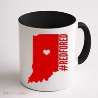 RED For ED Indiana Education Coffee Mug thumb 1