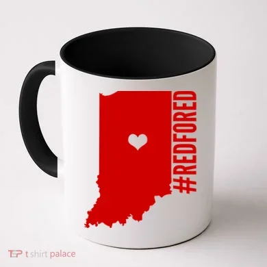RED For ED Indiana Education Coffee Mug