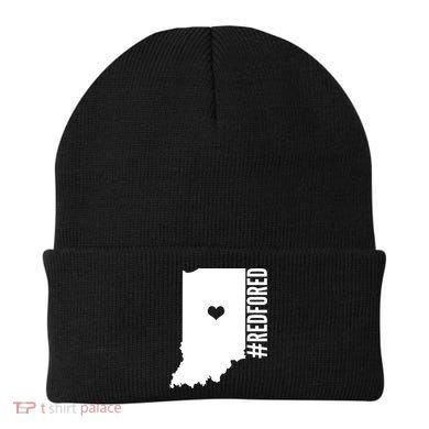 RED For ED Indiana Education Beanie