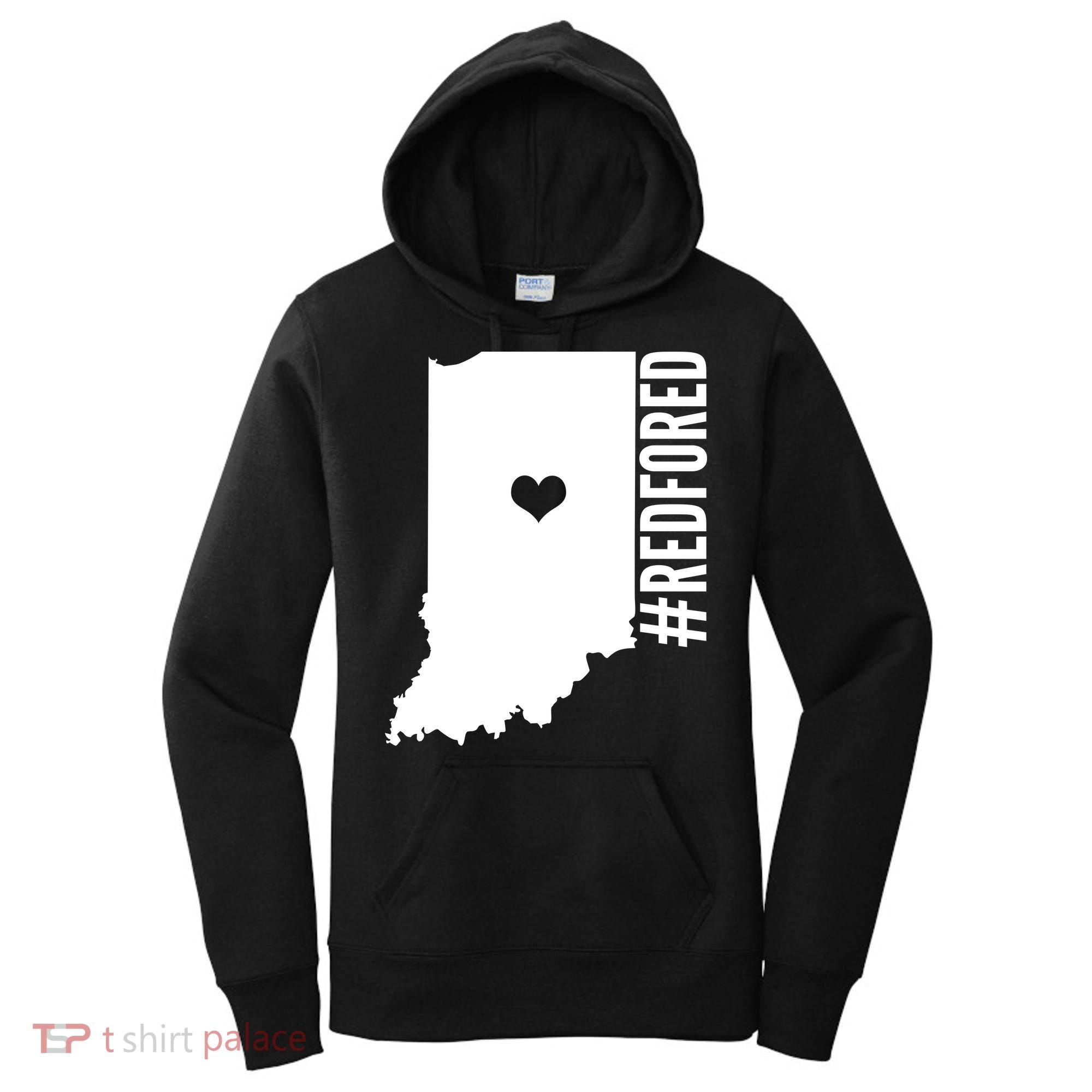 RED For ED Indiana Education Women's Hoodie