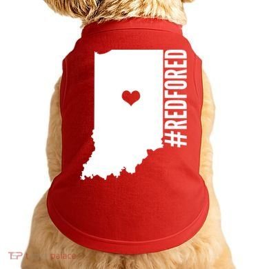 RED For ED Indiana Education Doggie Tank