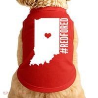 RED For ED Indiana Education Doggie Tank thumb 0