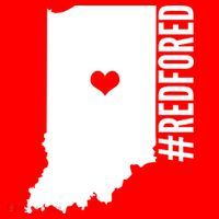 RED For ED Indiana Education Doggie Tank thumb 4