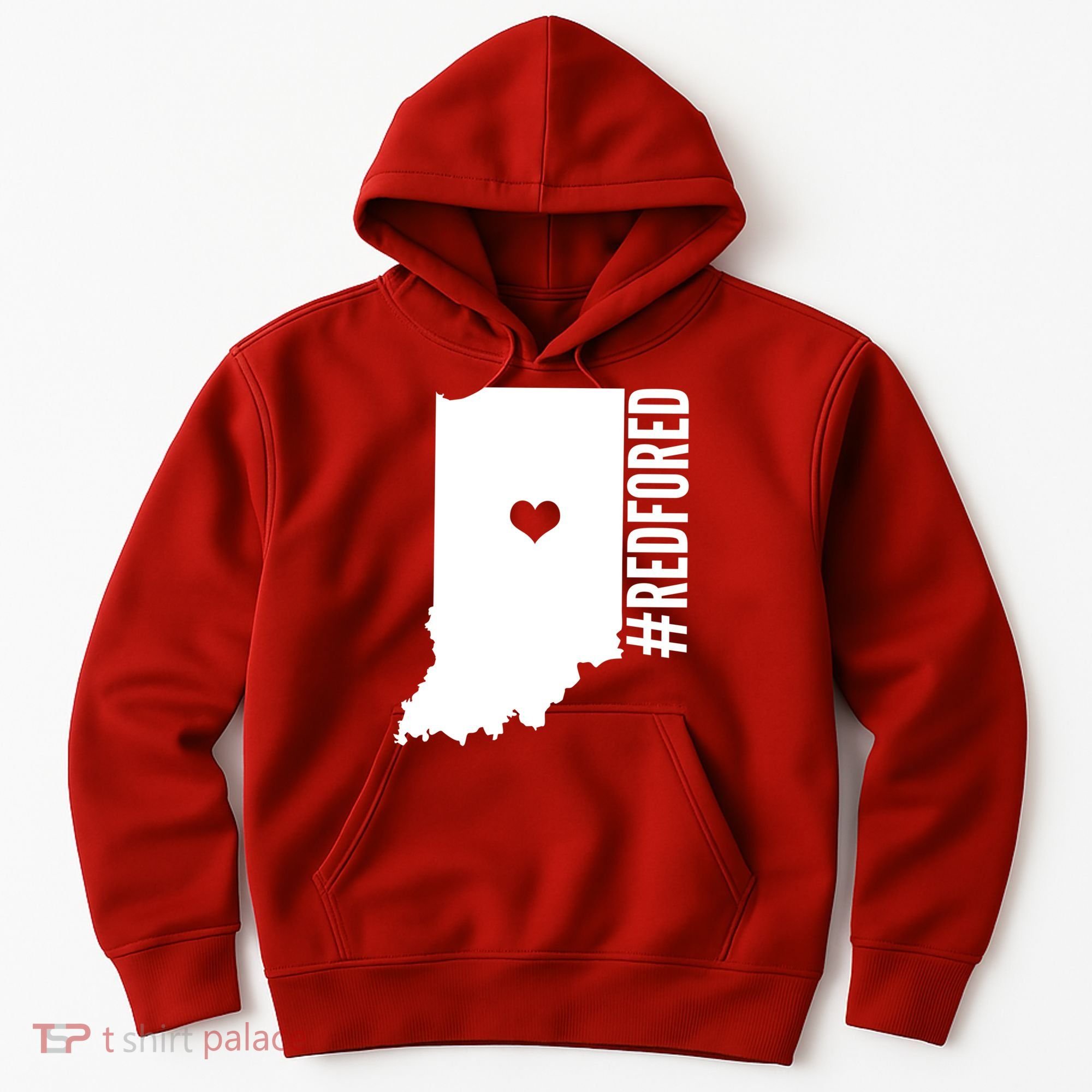 RED For ED Indiana Education Hoodie
