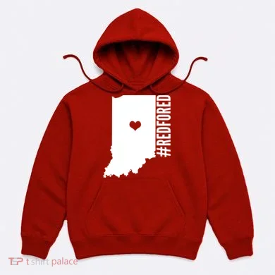 RED For ED Indiana Education Hoodie