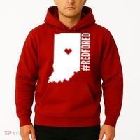 RED For ED Indiana Education Hoodie thumb 2