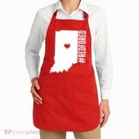 RED For ED Indiana Education Apron thumb 2